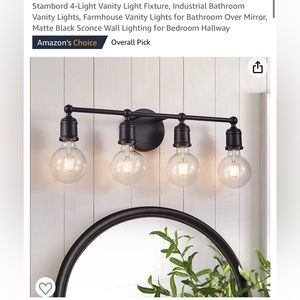 4-Light Vanity Light Fixture